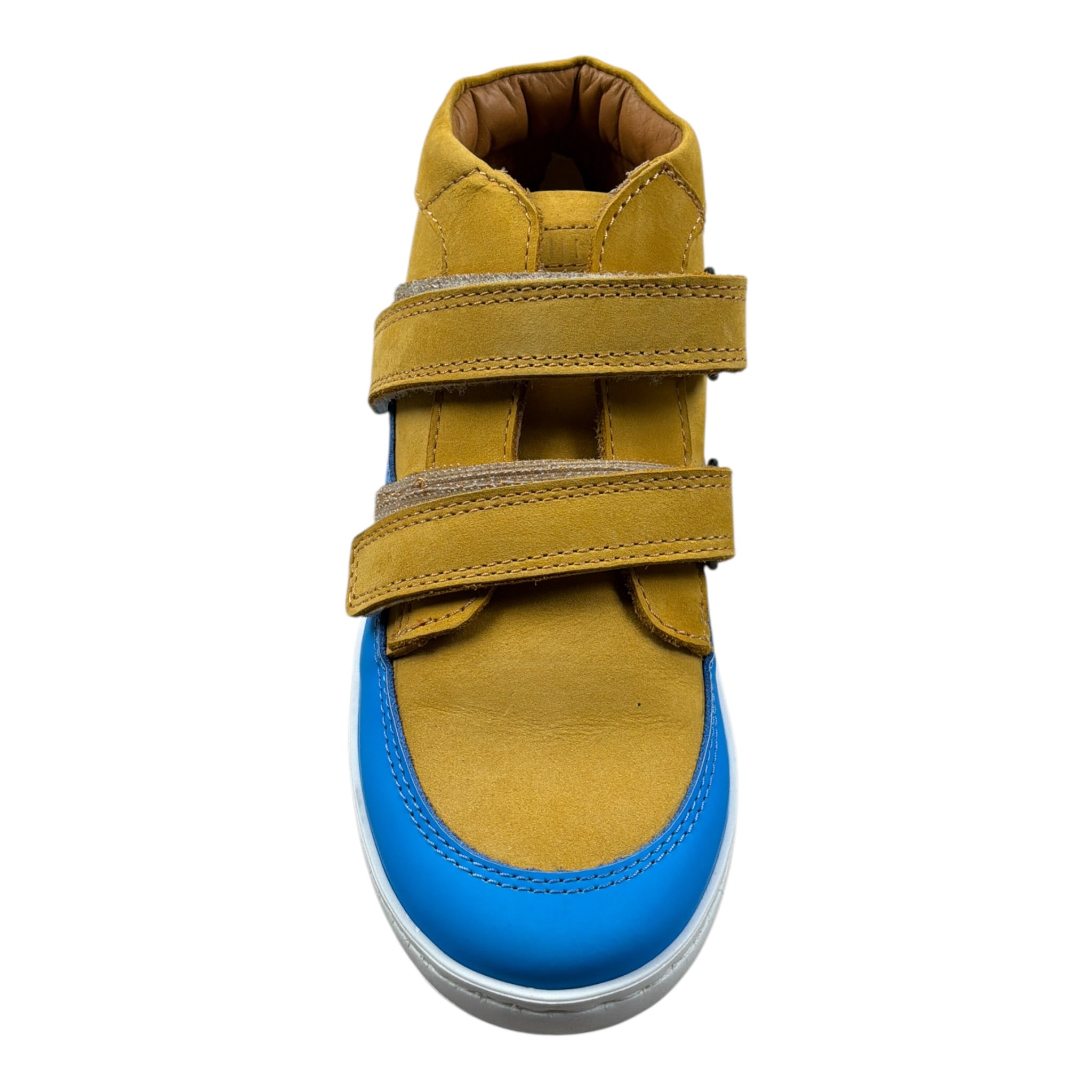 Gallucci Sneakers Bicolore con Lacci Senape per Bambino T20100AM SENAPE GALLUCCI 