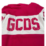 Gcds Felpa tinta unita con Cappuccio E Logo Fuxia per Bambina B2JU1926BA2 FUXIA GCDS 