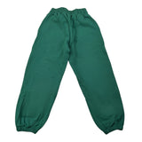 Gcds Pantalone Tuta tinta unita con Logo Verde per Bambino B2KM3016BA5 VERDE GCDS 
