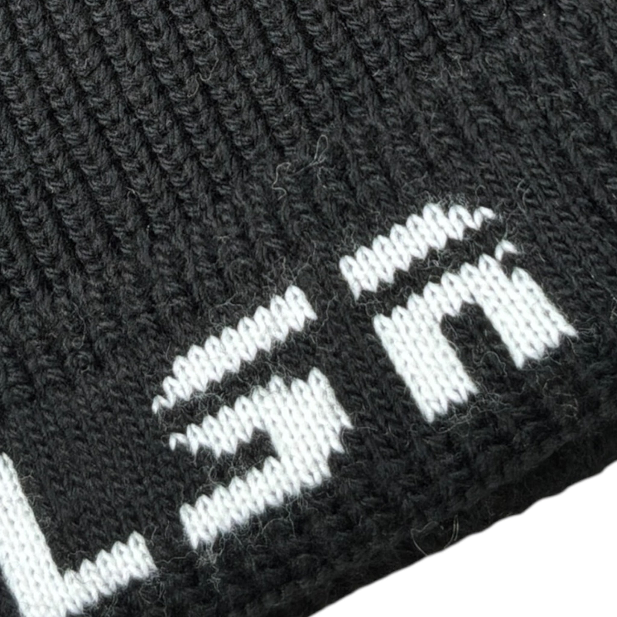 Glsr Cappello tinta unita con Stampa Nero per Bambina GLSW13544 NERO GLSR 