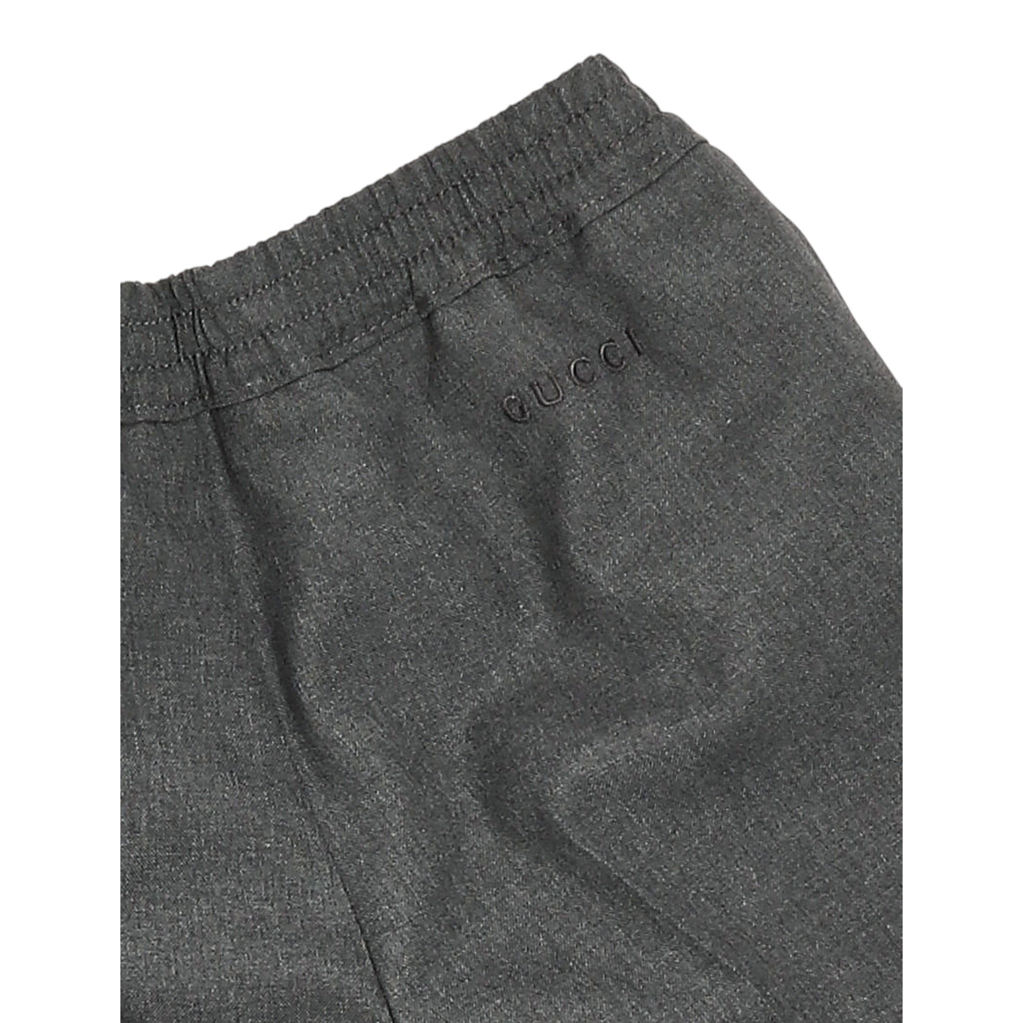 Gucci Pantalone tinta unita con Elastico In Vita Grigio per Neonato 831748 GRIGIO GUCCI 