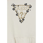 Guess Abito Manica Lunga tinta unita con Culotte Panna per Neonata A4YK19KA6W4X PANNA GUESS 
