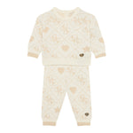 Guess Completo 2 Pezzi Maglia-Pantalone Panna per Neonata A5BG03Z39N0 PANNA GUESS 