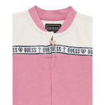 Guess Completo 2 Pezzi Felpa-Pantalone tinta unita Rosa per Neonata A5YG10KA654 ROSA GUESS 