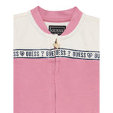 Guess Completo 2 Pezzi Felpa-Pantalone tinta unita Rosa per Neonata A5YG10KA654 ROSA GUESS 