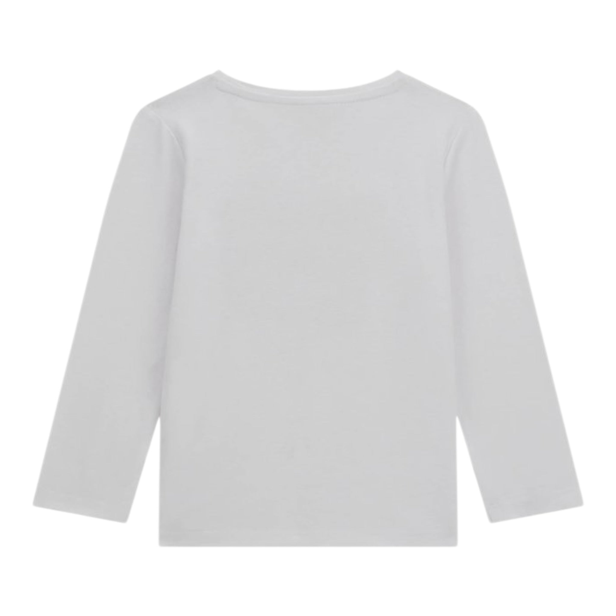 Guess Shirt Girocollo tinta unita con Stampe Bianco per Neonata A5YI00K6YW4X BIANCO GUESS 