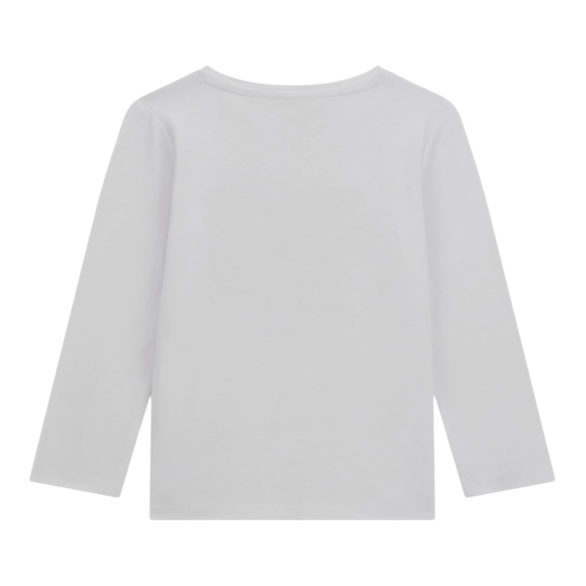 Guess Shirt Girocollo tinta unita con Stampe Bianco per Neonata A5YI00K6YW4XX BIANCO GUESS 