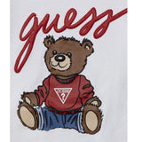 Guess Completo 3Pz Felpa-Pantalone-Body Blu per Neonato H5YW12KA6W4 BLU GUESS 