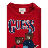 Guess Completo 2Pz Maglia-Pantalone Rosso per Neonato I5BG04ZBB0 ROSSO GUESS 