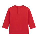 Guess Shirt tinta unita Girocollo con Stampa Rosso per Neonato I5BI00I3Z14X ROSSO GUESS 