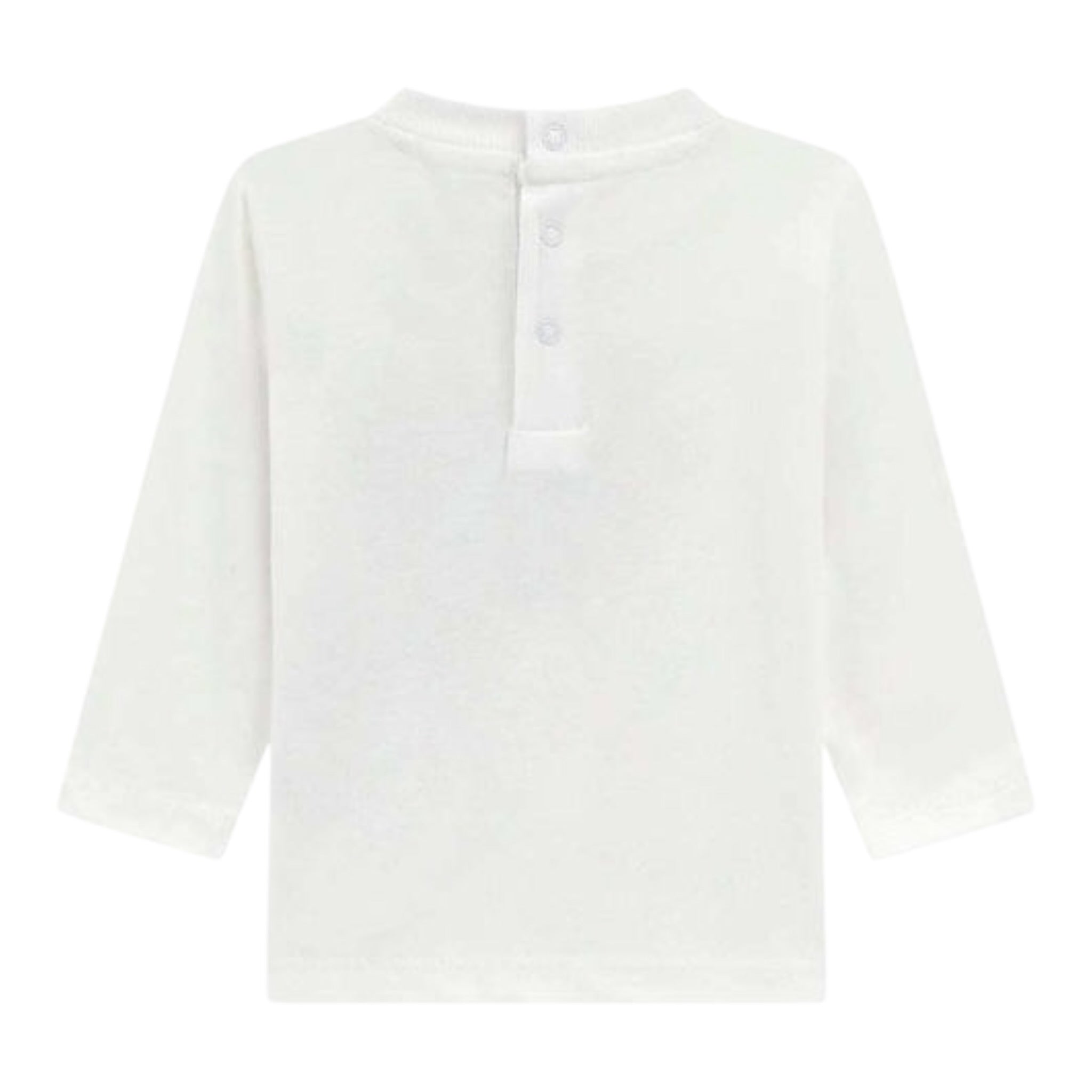 Guess Shirt tinta unita con Stampa Bianco per Neonato I5YI01K8HM4 BIANCO GUESS 