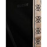 Guess Felpa con Zip tinta unita con Maniche In Contrasto Nero per Bambina J2YQ06KB3P2 NERO GUESS 