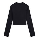 Guess Shirt tinta unita con Stampa Logo Nero per Bambina J4YI49KBZP4X NERO GUESS 