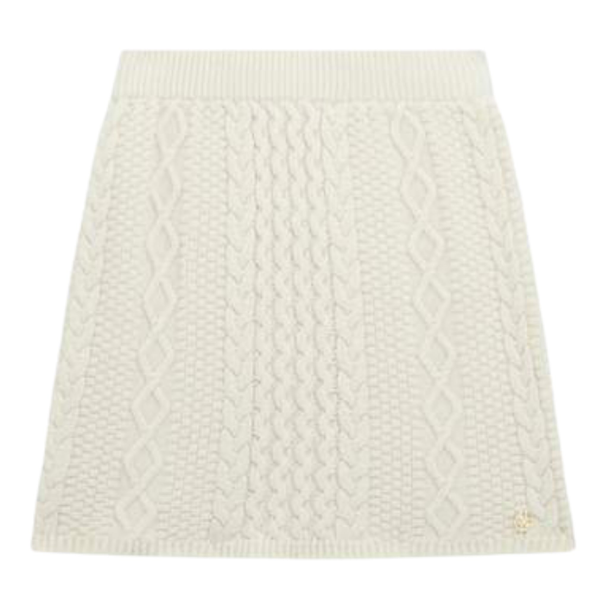 Guess Gonna tinta unita con Elastico In Vita Panna per Bambina J5BD13Z37L1 PANNA GUESS 
