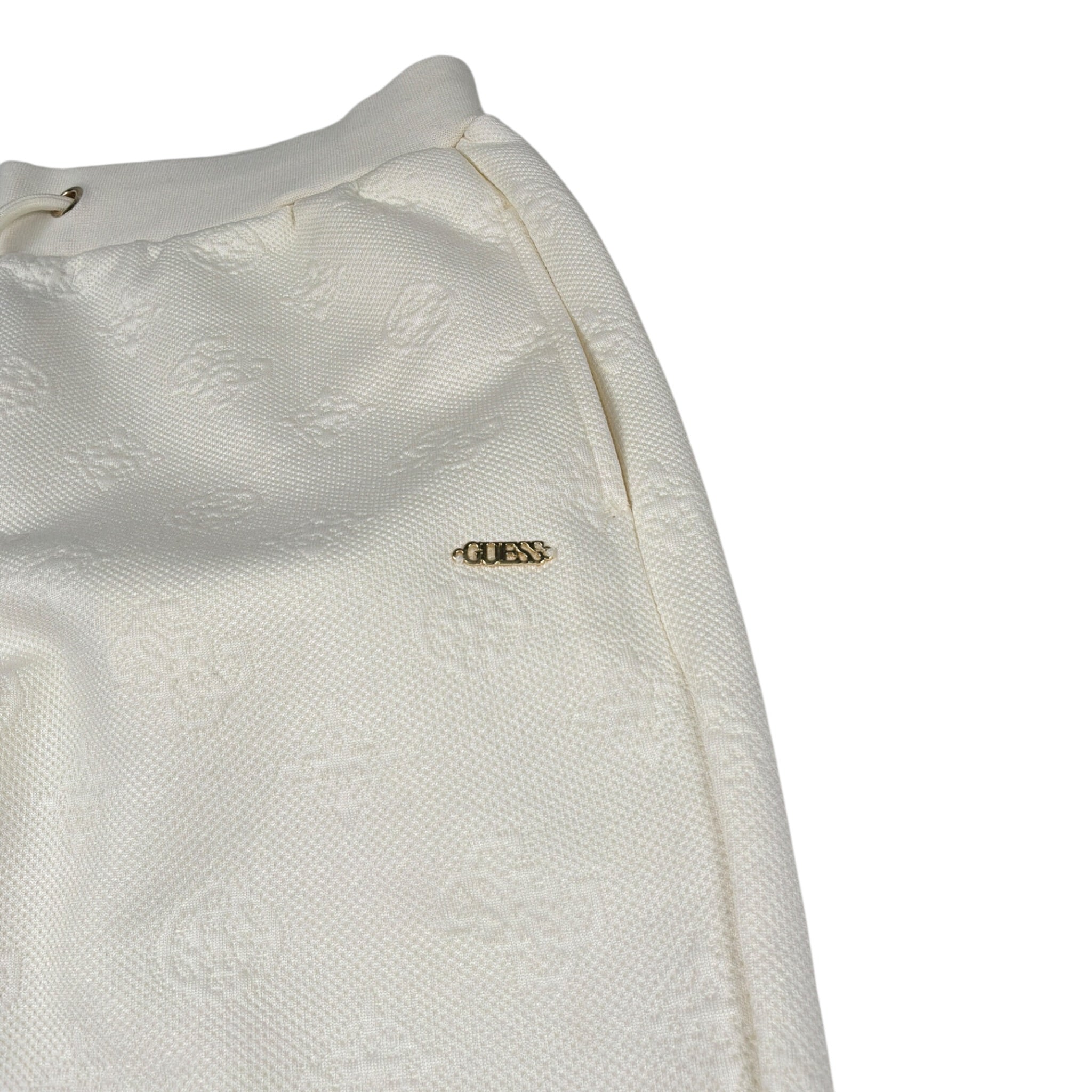 Guess Pantalone tinta unita con Elastico In Vita Panna per Bambina J5YQ20KBSL2 PANNA GUESS 