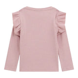 Guess Maglia tinta unita con Balze Rosa per Neonata K5BI15K0670 ROSA GUESS 