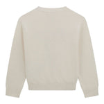 Guess Maglia Girocollo tinta unita con Paillettes Panna per Neonata K5BR04Z2NQ2 PANNA GUESS 
