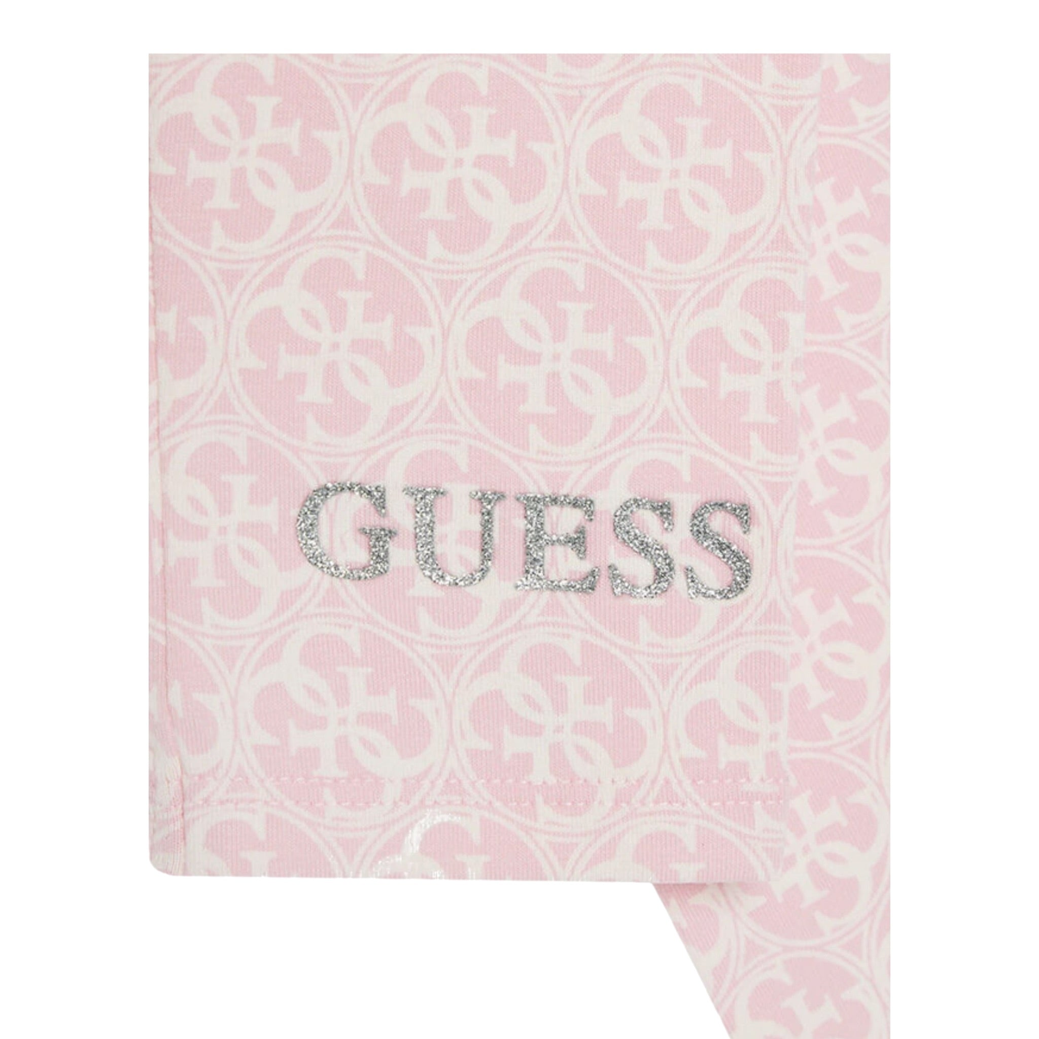 Guess Leggins tinta unita con Loghi Rosa per Neonata K5RB01J1314N ROSA GUESS 