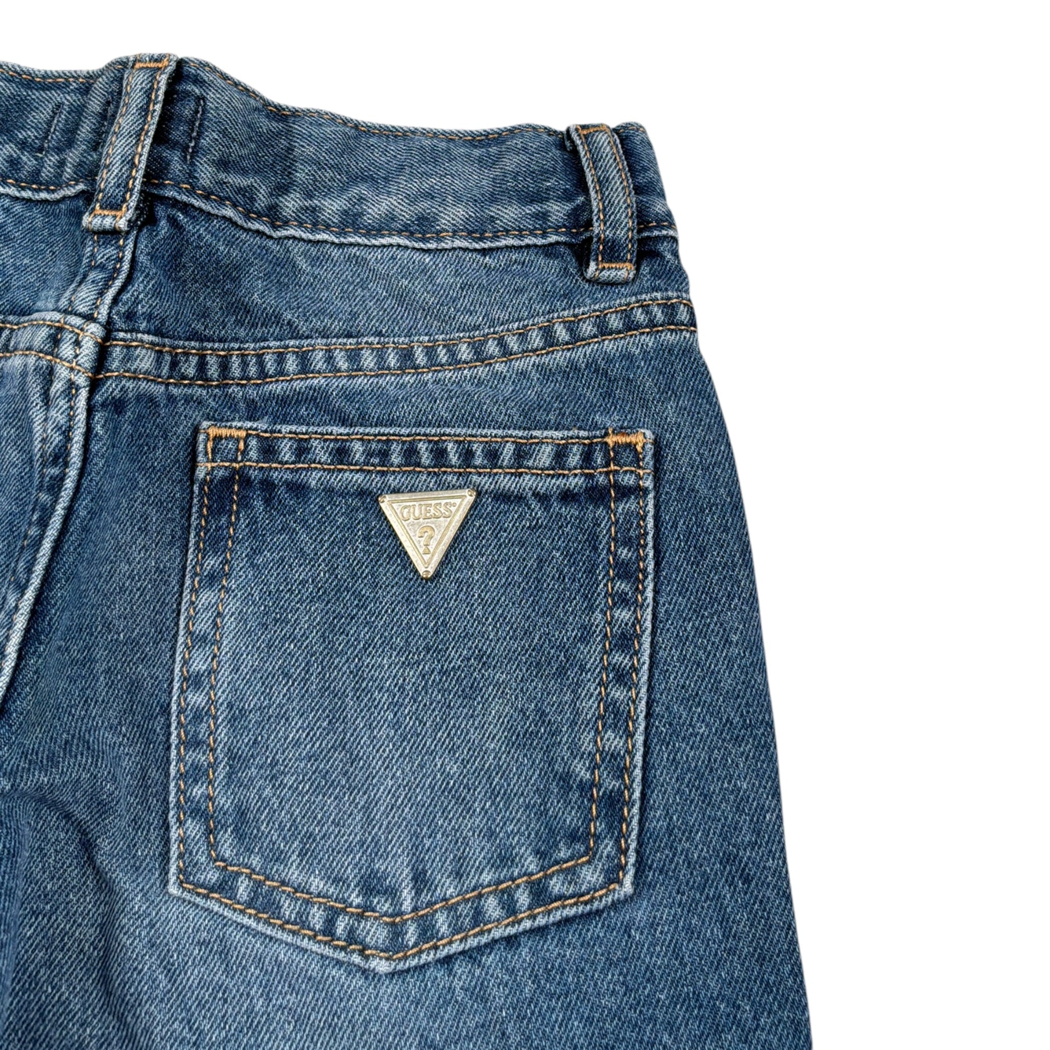 Guess Jeans tinta unita con Tasconi Blu per Bambina K5YA00D5FL0XX BLU GUESS 
