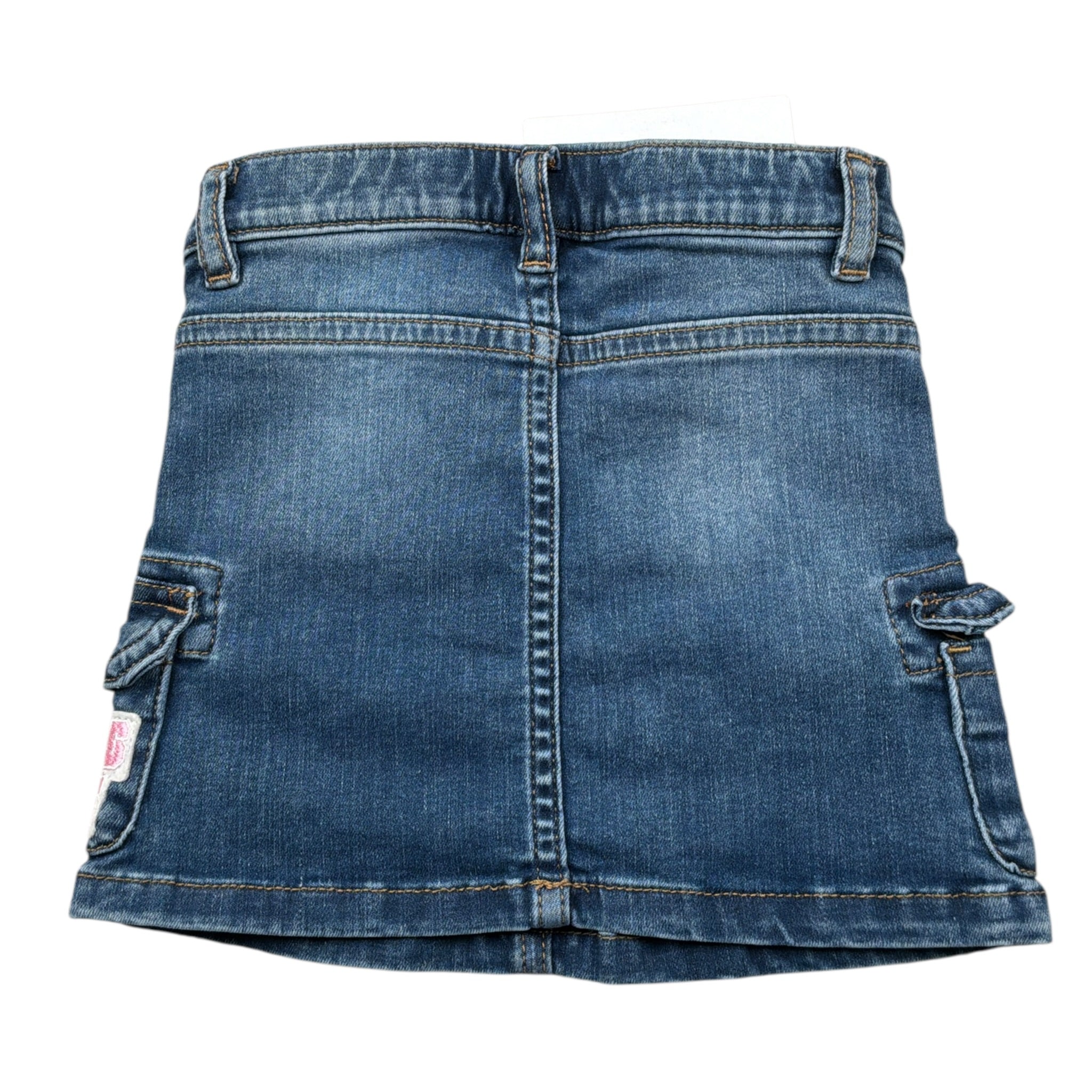 Guess Gonna In Denim tinta unita con Applicazioni Blu per Neonata K5YD01D4CA0 BLU GUESS 