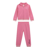 Guess Completo 2Pz Felpa-Pantalone tinta unita Rosa per Bambina K5YG00KA6R4 ROSA GUESS 