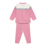 Guess Completo 2Pz Felpa-Leggins tinta unita Rosa per Neonata K5YG05KA6R4 ROSA GUESS 