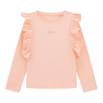 Guess Shirt tinta unita con Stampa Rosa per Neonata K5YI25K6YW4N ROSA GUESS 