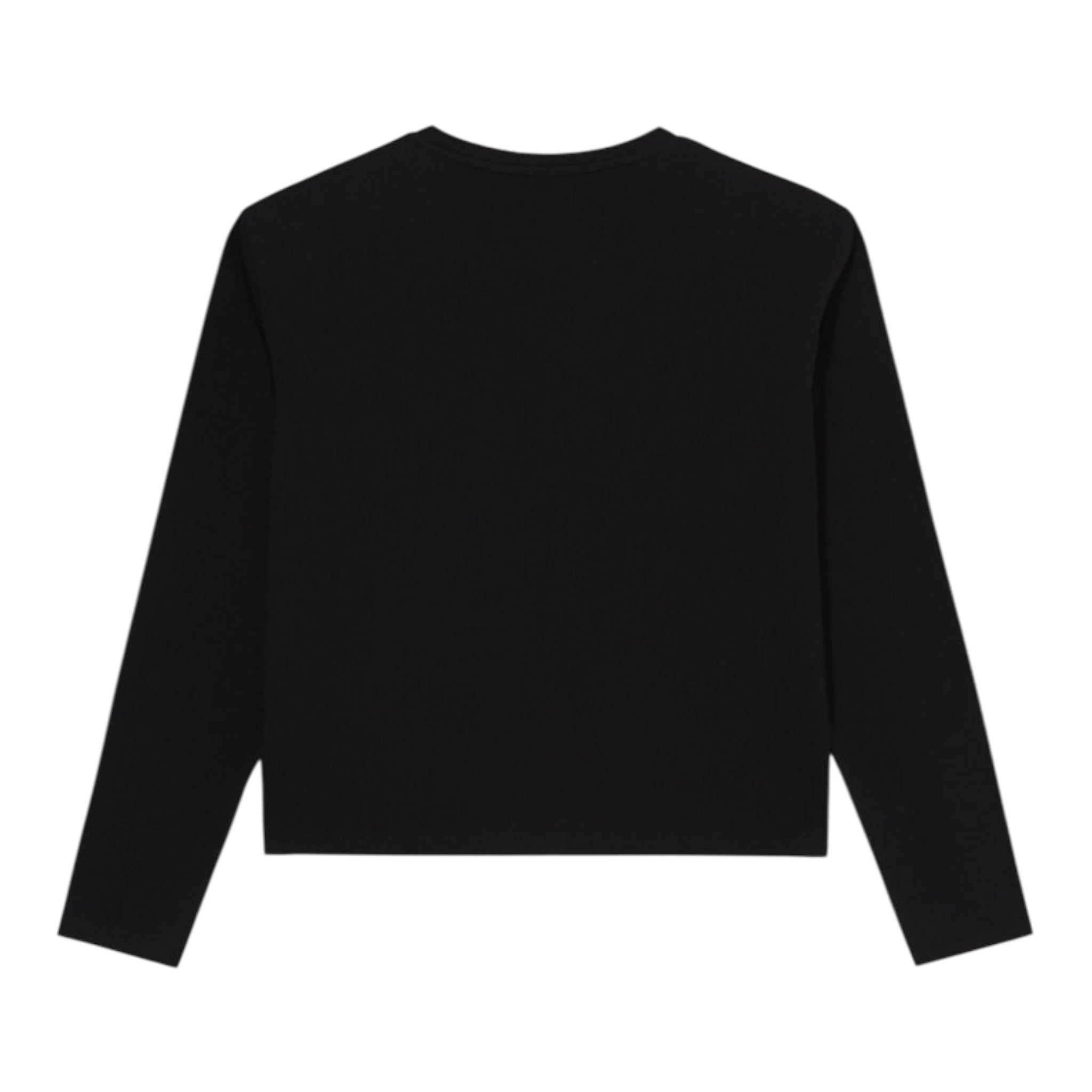 Guess Shirt tinta unita Girocollo con Stampa Nero per Bambina K5YI32K6YW4 NERO GUESS 