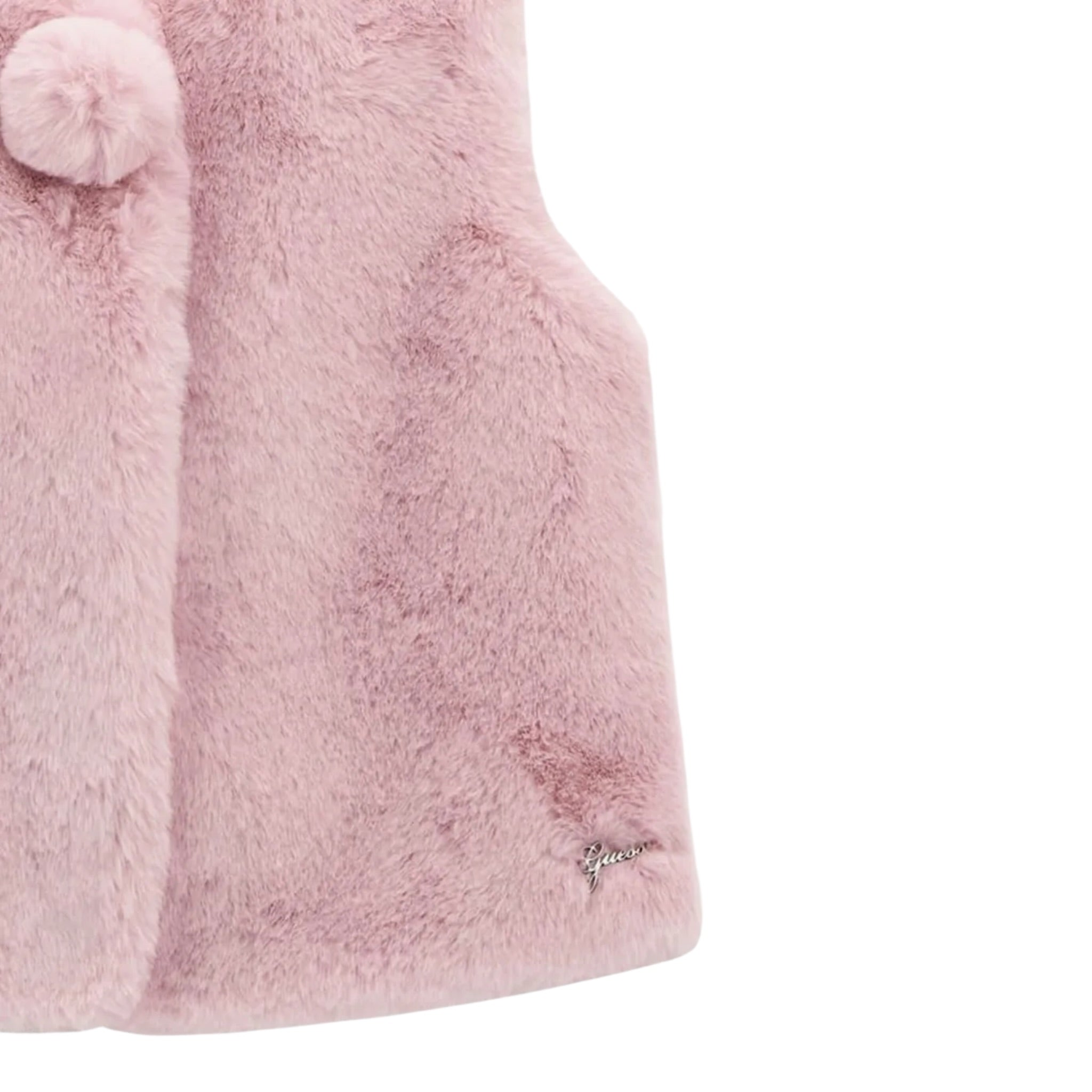 Guess Gilet tinta unita Rosa per Neonata K5YN01WHGO0 ROSA GUESS 