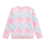 Guess Felpa Chiusa Girocollo tinta unita Stampa Fantasia Multicolor per Neonata K5YQ02KA6R4X MULTICOLOR GUESS 
