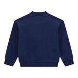 Guess Felpa tinta unita con Zip E Paillettes Blu per Neonata K5YQ07KAD74 BLU GUESS 