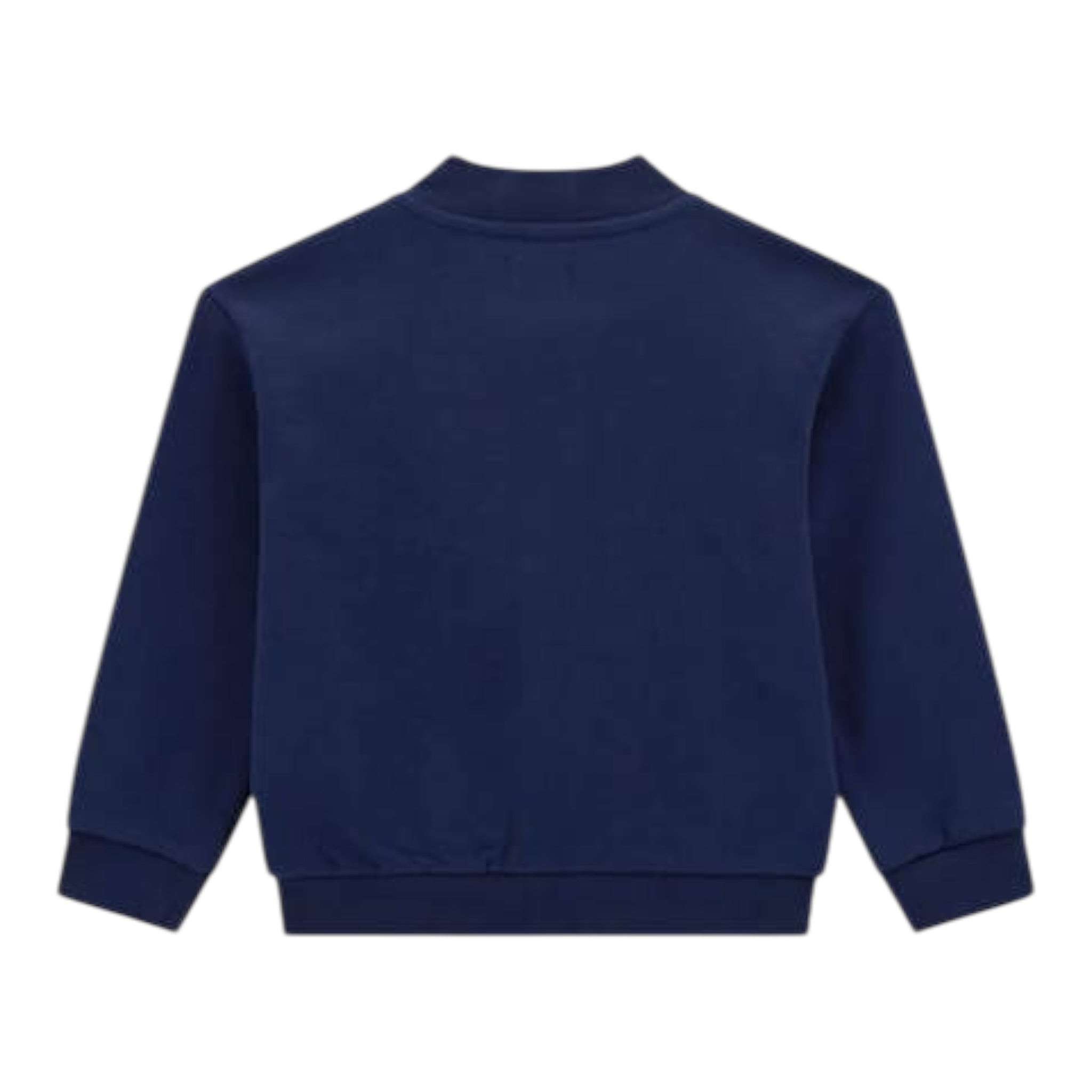 Guess Felpa tinta unita con Zip E Paillettes Blu per Neonata K5YQ07KAD74 BLU GUESS 