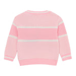 Guess Maglia Girocollo tinta unita con Logo Rosa per Neonata K5YR00Z3OJ0N ROSA GUESS 