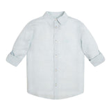 Guess Camicia tinta unita Manica Lunga Azzurro per Bambino L2GH08WEK92 AZZURRO GUESS 