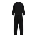 Guess Completo Tuta 2Pz Felpa-Pantalone tinta unita Nero per Bambino L4YG00KCCHO NERO GUESS 