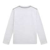 Guess Shirt tinta unita con Stampa Bianco per Bambino L5BI04I3Z14X BIANCO GUESS 