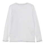 Guess Shirt Girocollo tinta unita con Stampa Bianco per Bambino L5YI02KIHM4 BIANCO GUESS 