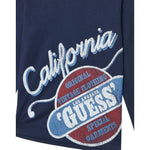 Guess Shirt tinta unita Girocollo con Stampa Blu per Bambino L5YI26K8HM4 BLU GUESS 