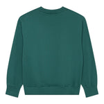 Guess Felpa Chiusa Girocollo tinta unita con Logo Verde per Bambino L5YQ22KAV34 VERDE GUESS 