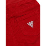 Guess Pantalone tinta unita con Elastico In Vita Rosso per Bambino N3BB04WFPPA ROSSO GUESS 
