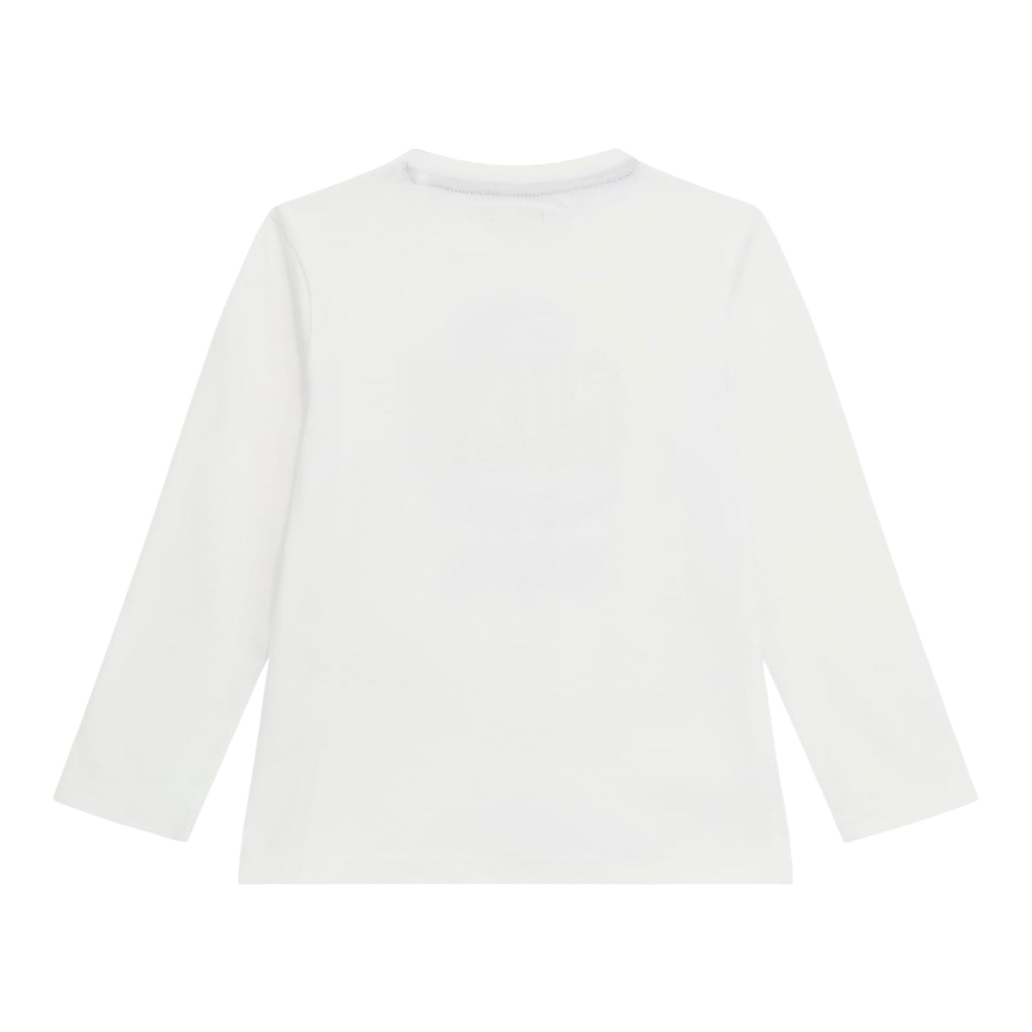Guess Shirt tinta unita con Stampa Bianco per Neonato N4YI30K8HM4 BIANCO GUESS 