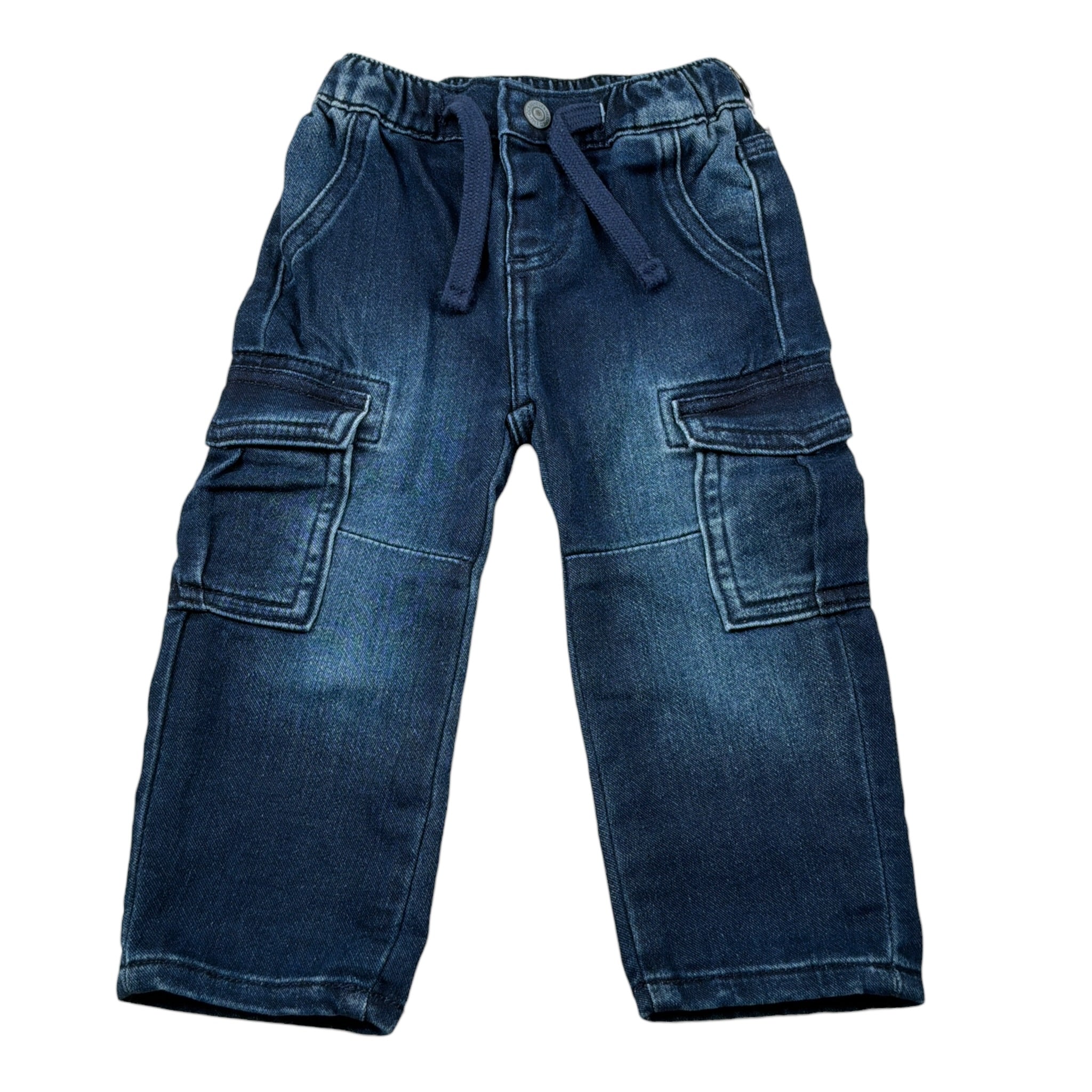 Guess Jeans tinta unita con Elastico In Vita Blu per Bambino N5BA01D5FQ00 BLU GUESS 