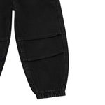 Guess Pantalone tinta unita con Elastico In Vita Nero per Bambino N5BA03D5JL0 NERO GUESS 