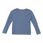 Guess Shirt tinta unita con Stampa Azzurro per Neonato N5BI18I3Z14 AZZURRO GUESS 