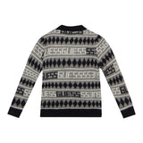 Guess Cardigan Bicolore con Loghi Bianco per Neonato N5BR06Z2BB0X BIANCO GUESS 