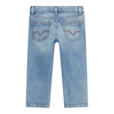 Guess Jeans tinta unita con Girovita Regolabile Azzurro per Neonata N5RA07D52Z0 AZZURRO GUESS 
