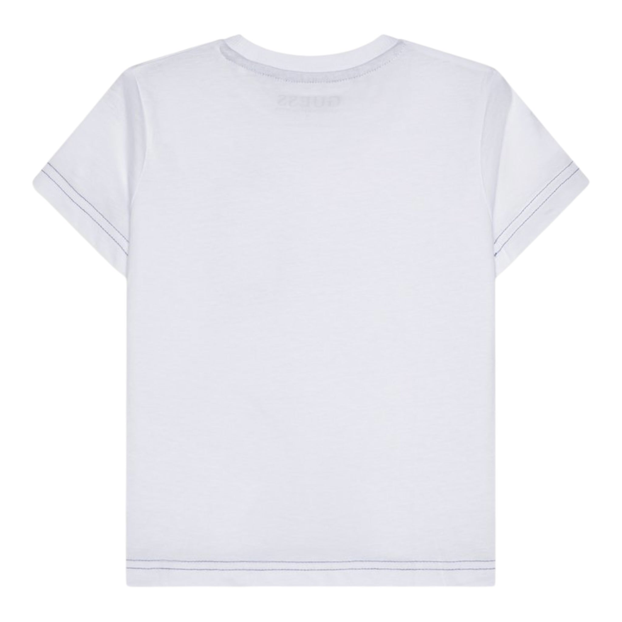 Guess T-Shirt tinta unita con Stampa Bianco per Bambino N5RI15K8HM4 BIANCO GUESS 