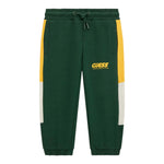 Guess Pantalone tinta unita Modello Tuta Verde per Neonato N5RQ11KA6R4N VERDE GUESS 