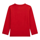 Guess Shirt tinta unita con Stampa Rosso per Neonato N5YI13K8HM0 ROSSO GUESS 