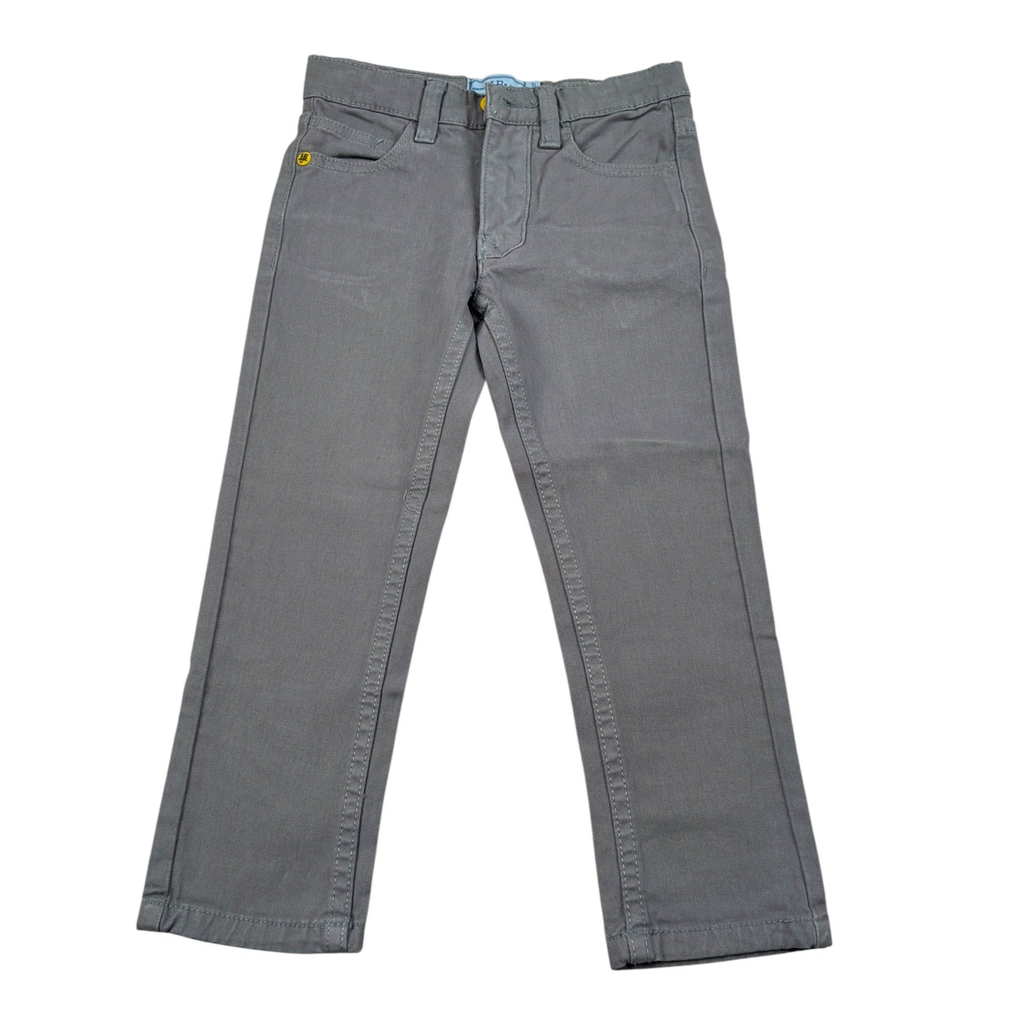 Harmont & Blaine Pantalone tinta unita con Girovita Regolabile Grigio per Bambino 5201XW005 GRIGIO HARMONT & BLAINE 